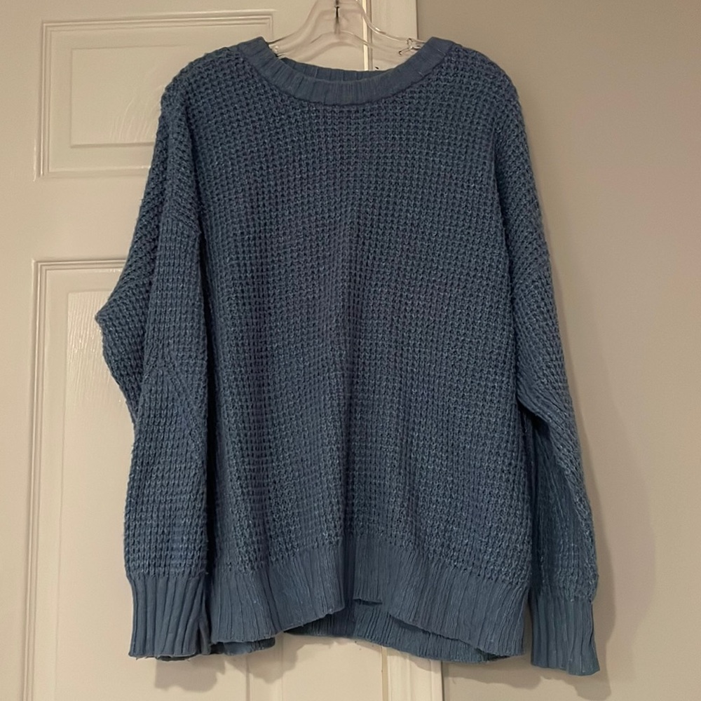 Cozy Blue Sweater